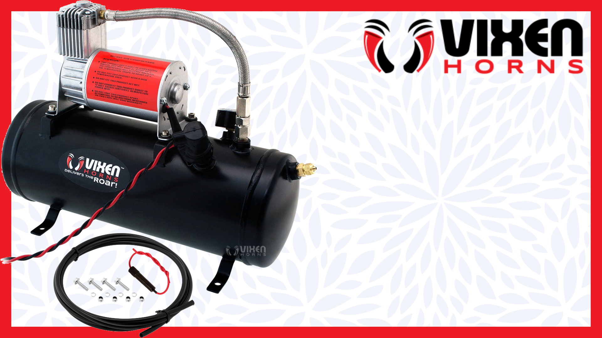 Amazon.com: Vixen Horns 1.5 Gallon (6 Liter) Train/Air Horn Tank
